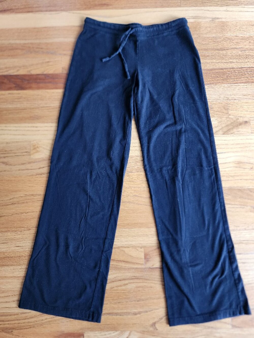 Love by Gap Black Drawstring Wide Leg Lounge Pants Size XS